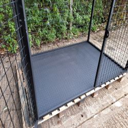 Chequer Plate Base for budget LPG cage cages 3mm thick